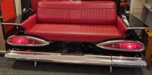 Heck-Sofa Oldtimer Style