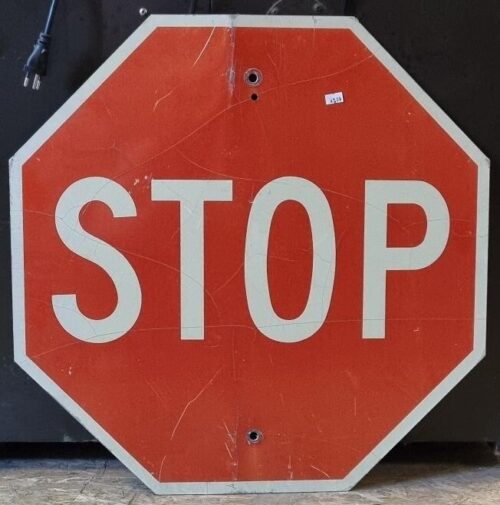 Panneau de signalisation STOP Original USA