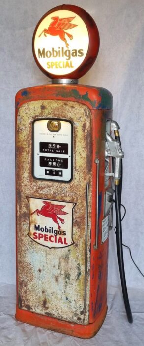 Tanksäule Mobilgas Special