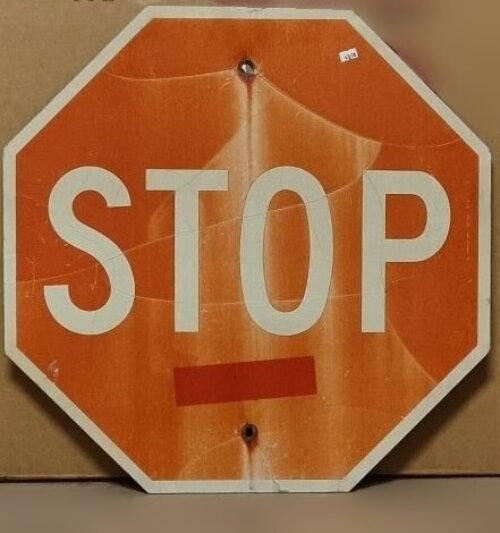 Verkehrsschild USA STOP