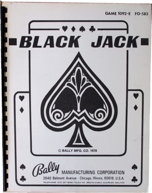 Schema 'Black Jack'