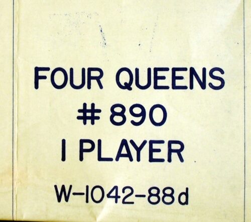 Schema 'Four Queens'