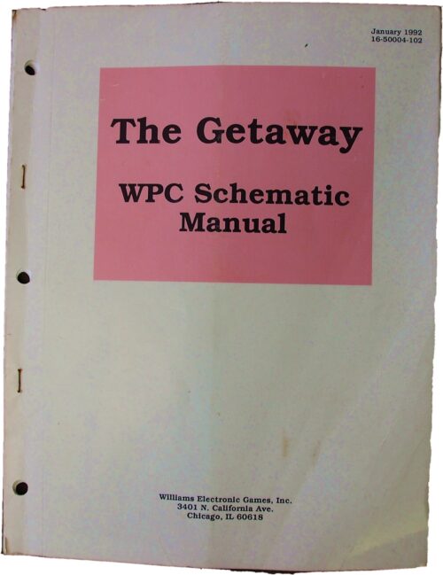 Schema 'The Getaway'