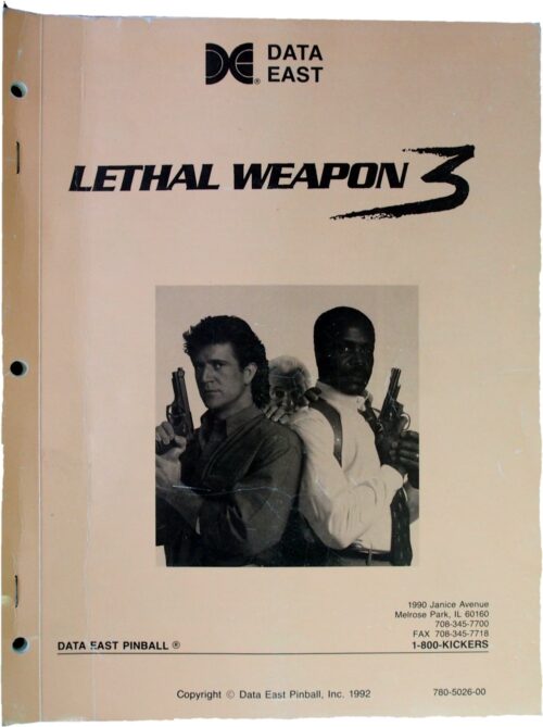 Schéma 'Lethal Weapon 3'