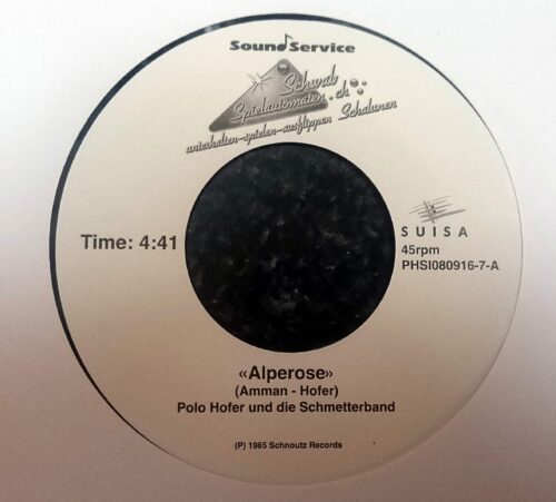 Single Polo Hofer - Alperose + Travailler