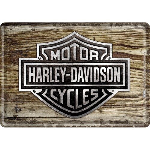 Blechpostkarte 'Harley-Davidson'
