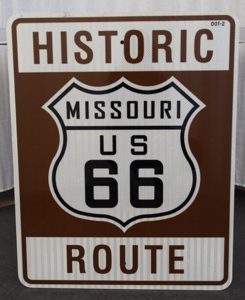 Route 66 MISSOURI panneau de signalisation USA neuf