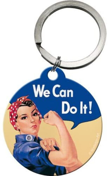 Schlüsselanhänger 'We Can Do It'