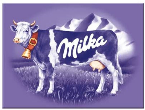 Kühlschrankmagnet 'Milka'